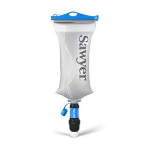 Sistema de filtragem de água Sawyer Squeeze, bexiga de 2 litros premium Cnoc : Esporte
