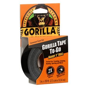 Gorilla Fita Adesiva Multiuso 25mm x 9.14m Preta : Papelaria e Escritório
