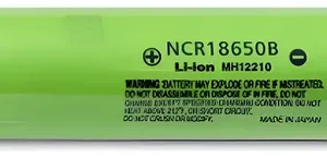1 Célula 18650 Panasonic Ncr18650b 3450mah 10a Para Lanterna