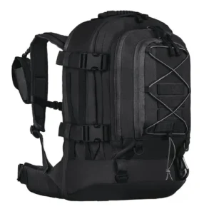 Mochila Táctica Militar Invictus Duster 2.0 Preta 50 Litros Cor Preto Tecido Liso