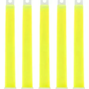 Cyalume Bastão Luminoso Amarelo 15cm Emergência Luminoso