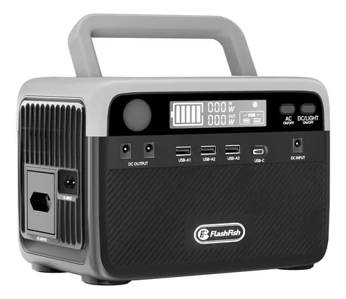 Flashfish 300w Estação De Baterias Lifepo4 Solar Gerador Suporta Carregamento E Descarga Simultâneos Do Ups